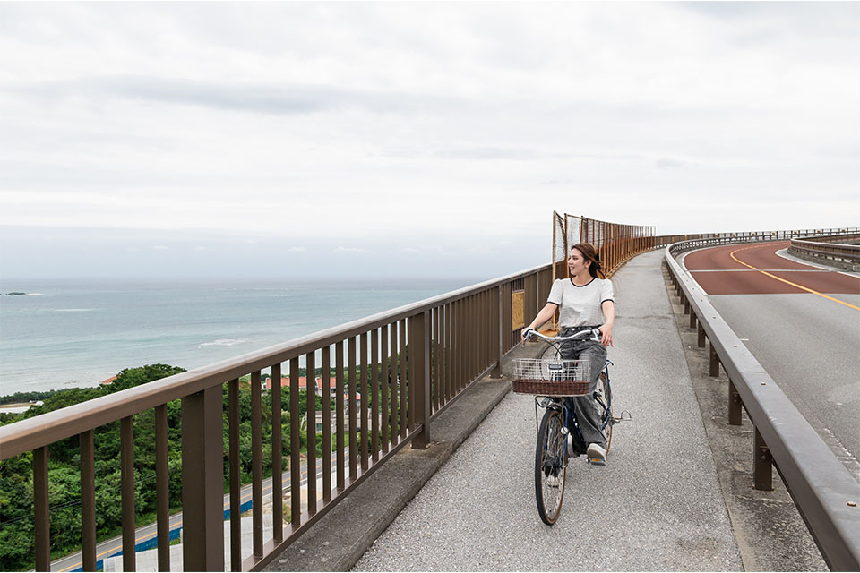 南城市レンタサイクル ニライ橋・カナイ橋