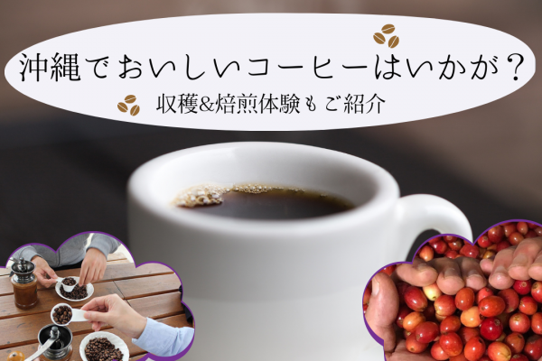 沖縄でおいしいコーヒーはいかが？収穫＆焙煎体験もご紹介