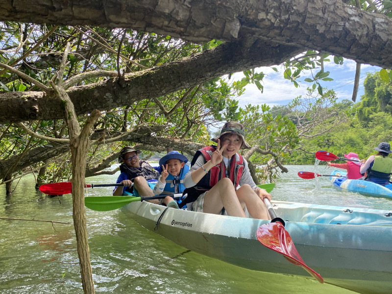 当日予約OK_ マングローブカヤックならブルーフィールド