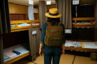 4名相部屋だけど一泊¥1,800は財布にやさしい