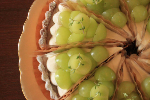 シャインマスカットのタルト