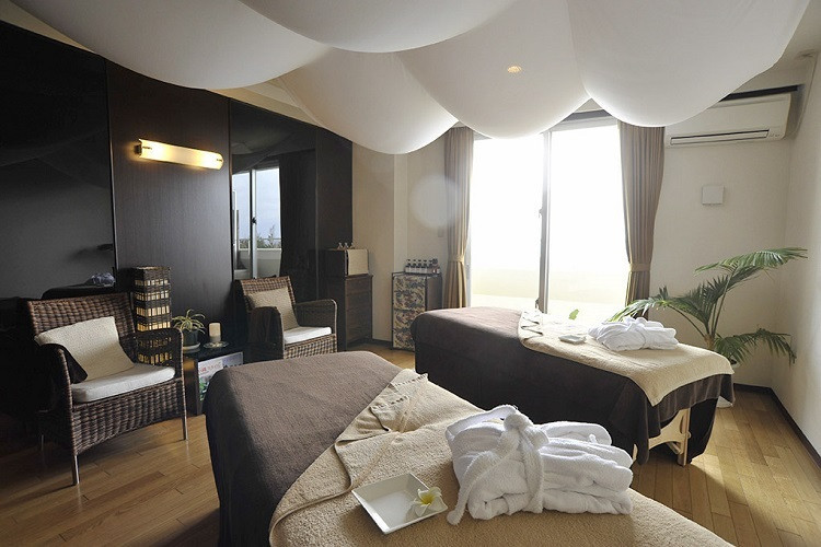 サイプレスリゾート久米島のスパルーム