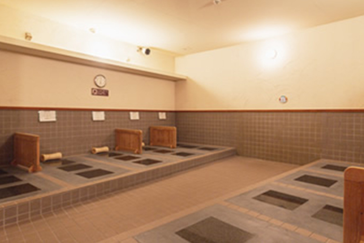 体の芯から温まる岩盤浴