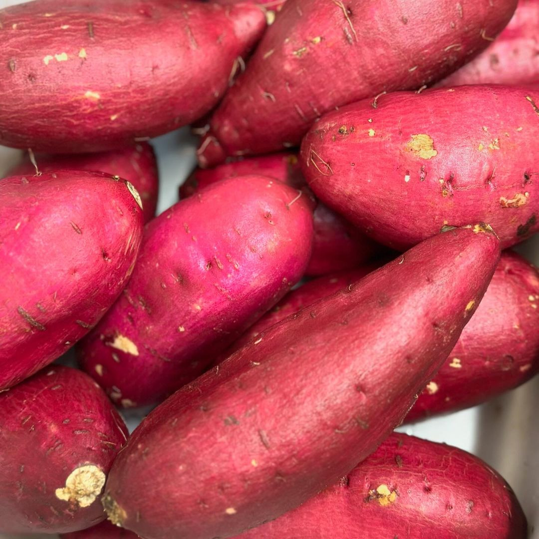 契約農家より直送で届いた美味しい蜜芋を使用