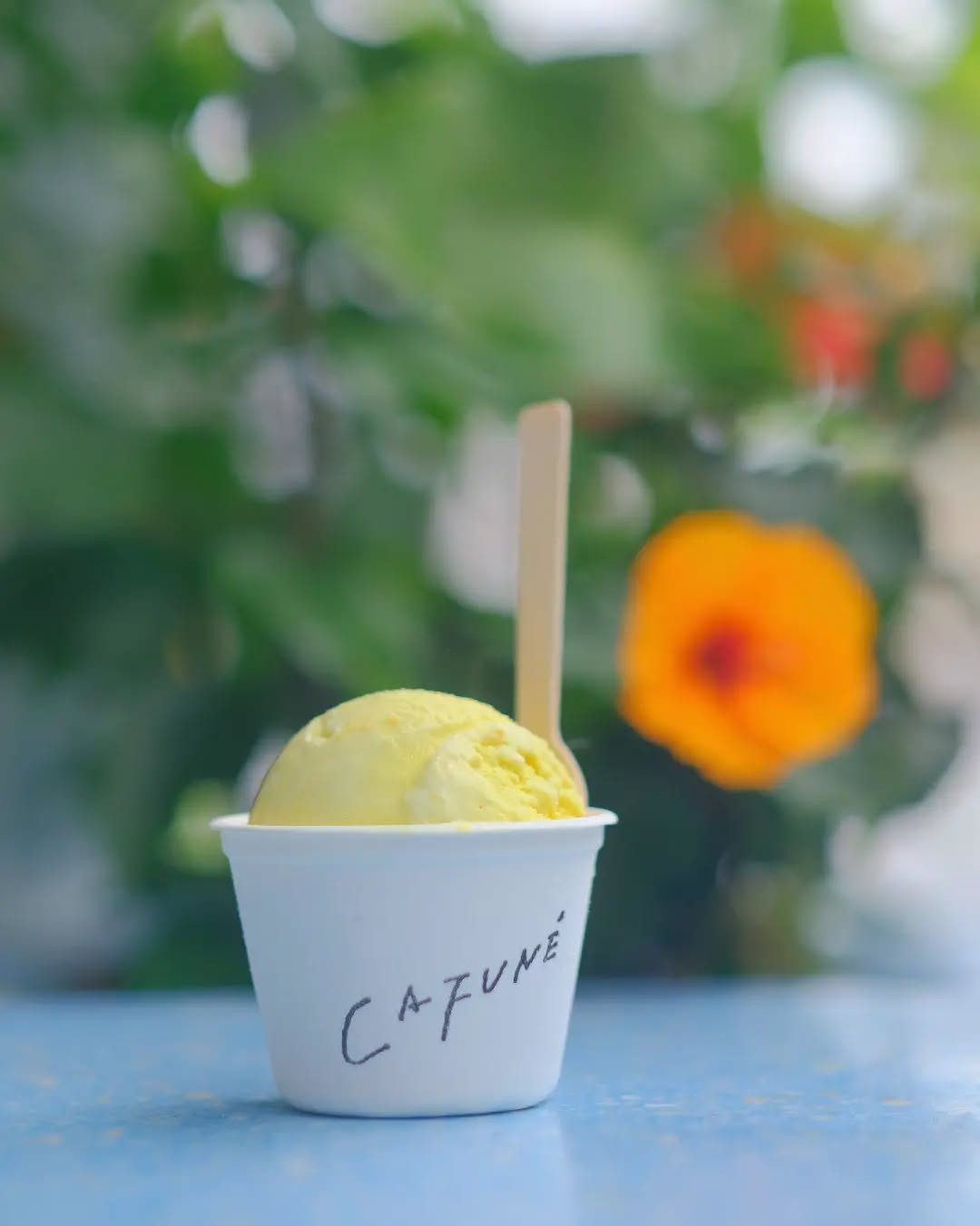 普天間にある人気のアイス屋さん CAFUNÉ