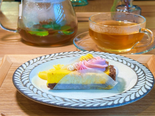 かぼちゃの生タルトアイスケーキ