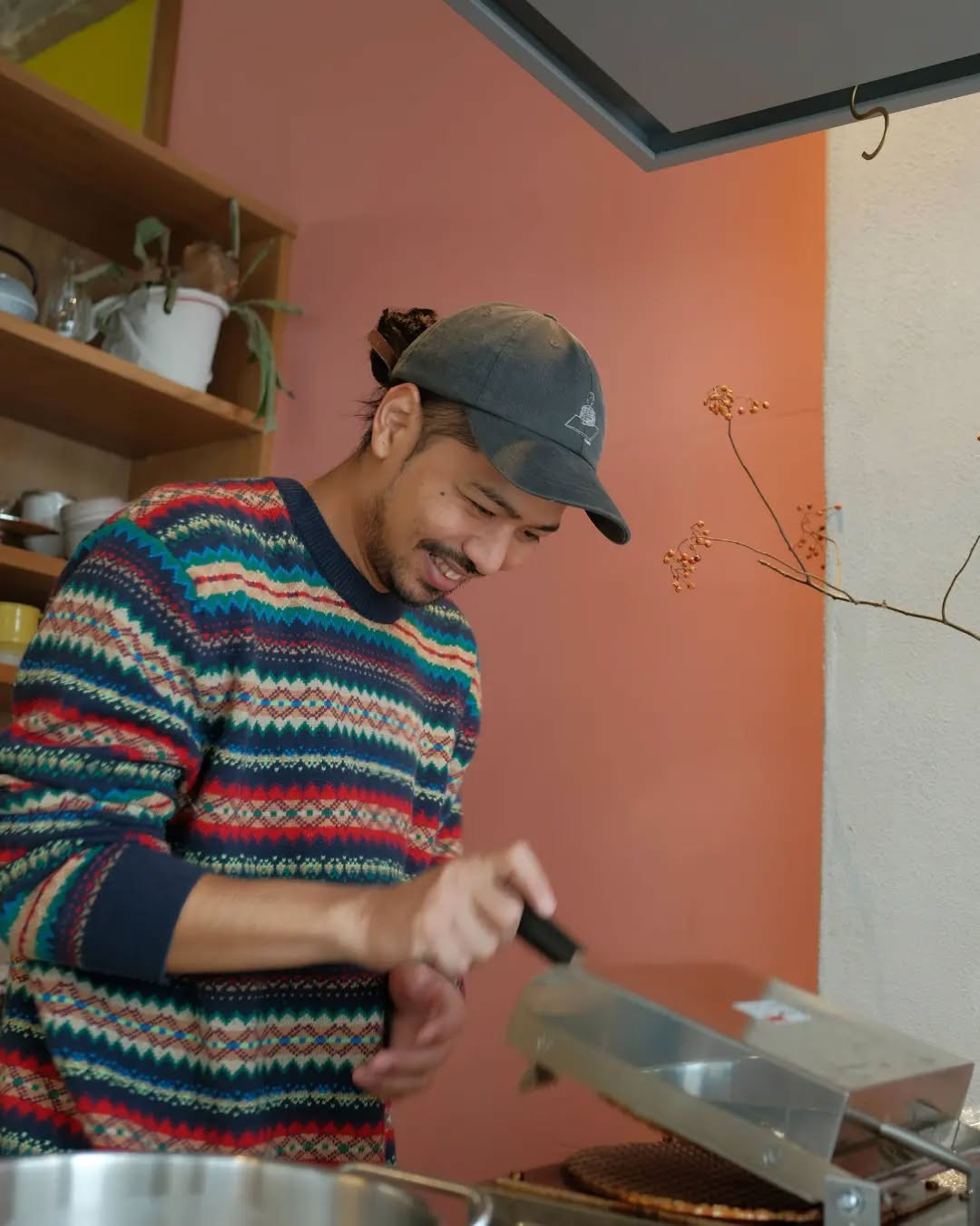 素敵なアイスと空間を作り出す 店主ご夫妻