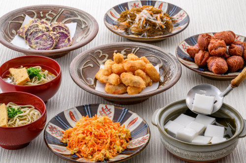 朝食ビュッフェラインナップ