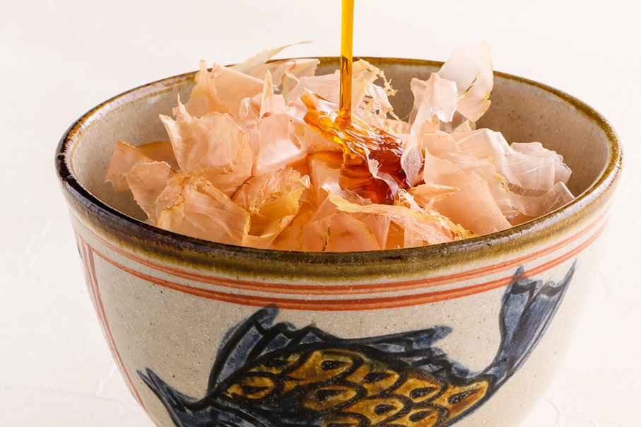 かちゅう飯(鰹節ご飯)